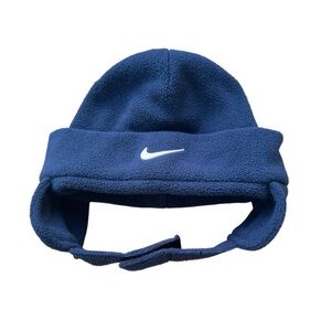 Nike Toddler Winter Navy Blue Fleece Hat